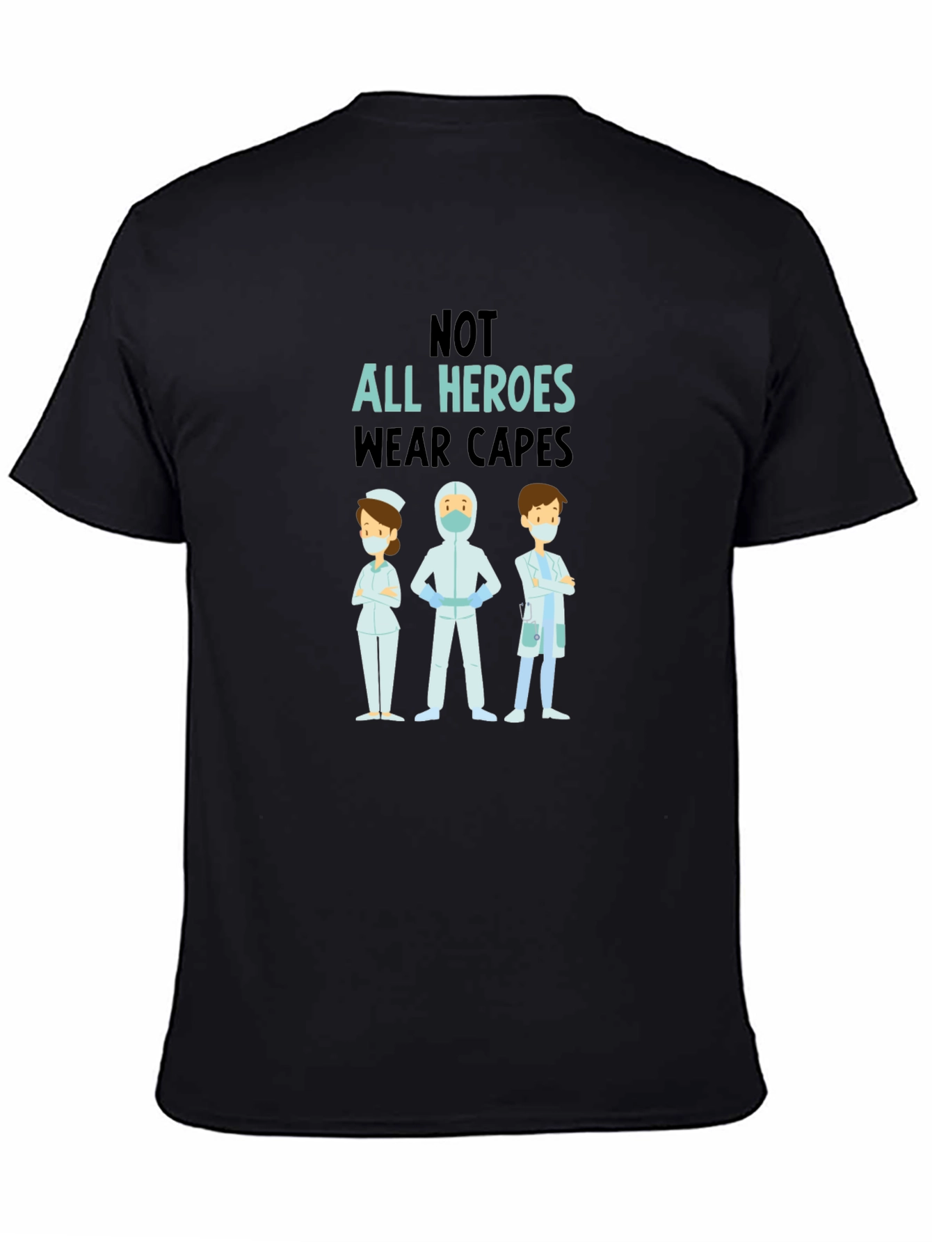 Heroes Wear Capes Graphic Tee