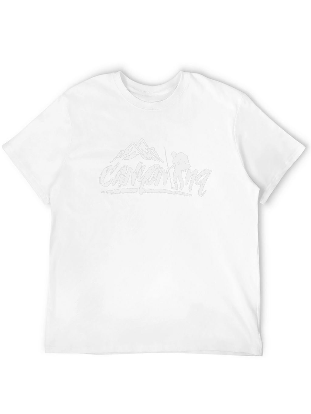 CANYONING Black Graphic Tee - Adventure Ready