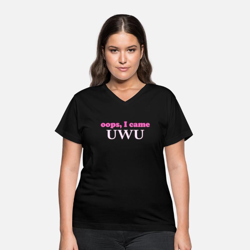 Oops, I Came Uwu Funny Pink Text