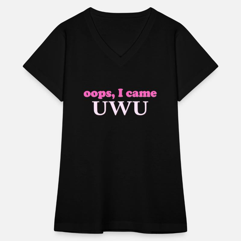 Oops, I Came Uwu Funny Pink Text