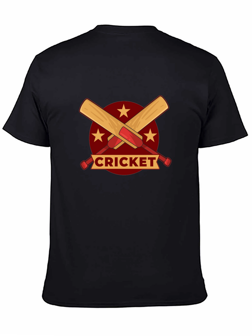 Cricket Bats Graphic Tee - Sporty Style