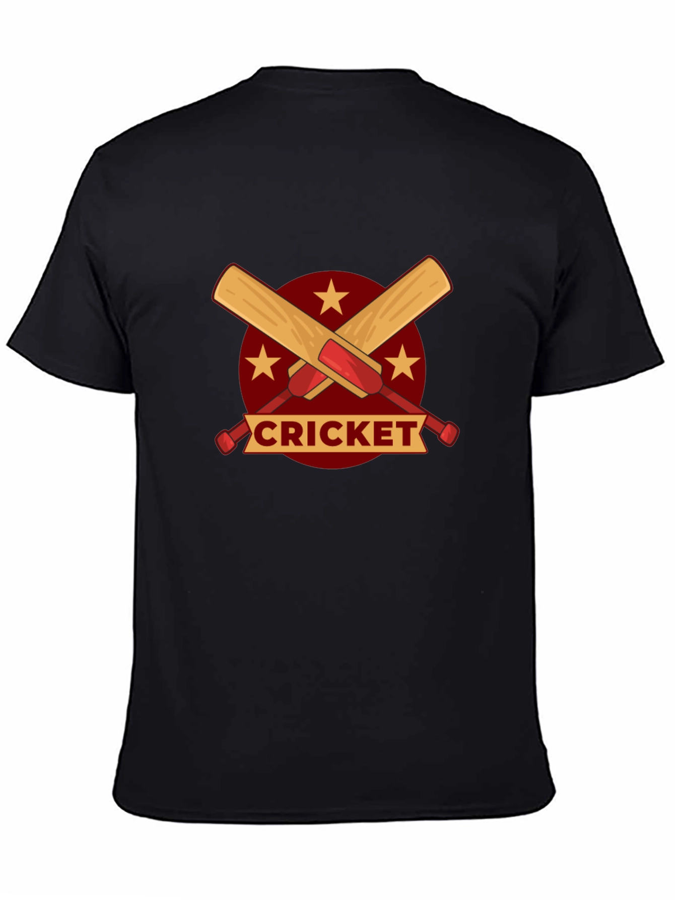 Cricket Bats Graphic Tee - Sporty Style
