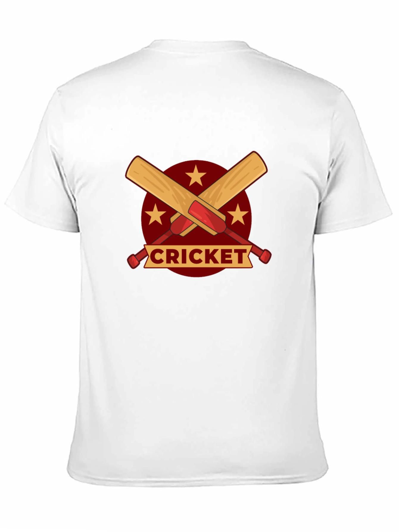 Cricket Bats Graphic Tee - Sporty Style