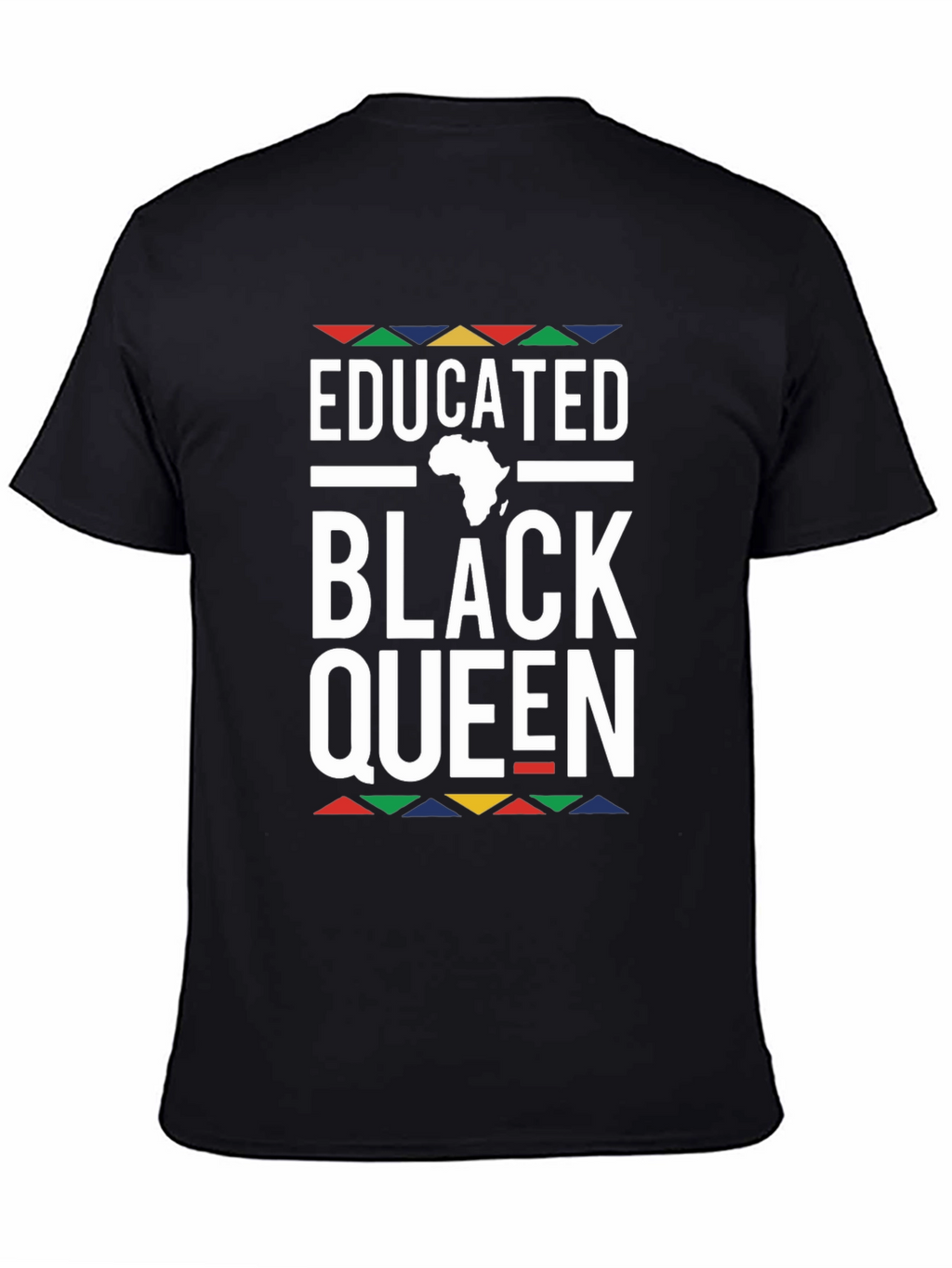 Educated Black Queen Graphic Tee