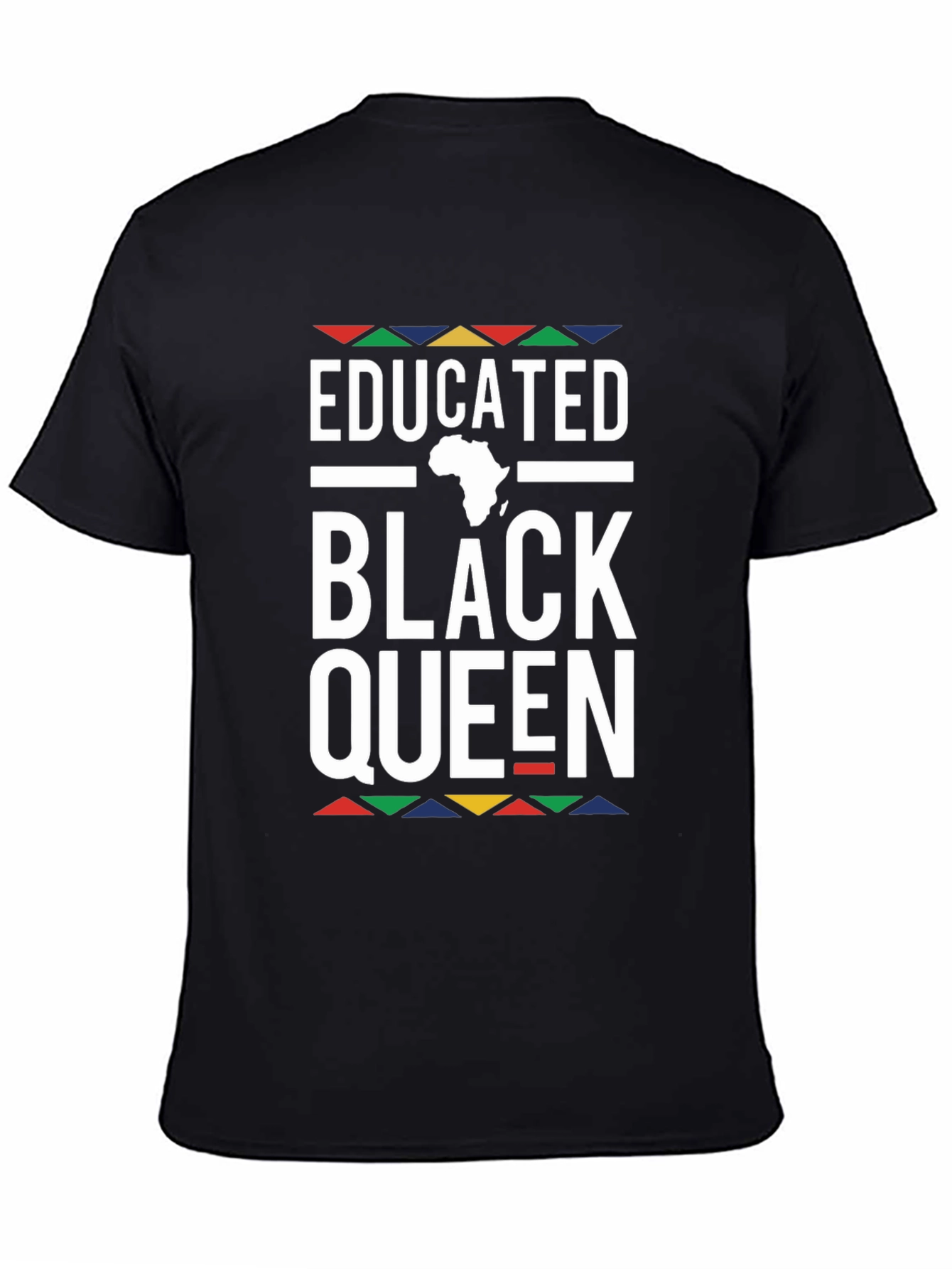 Educated Black Queen Graphic Tee