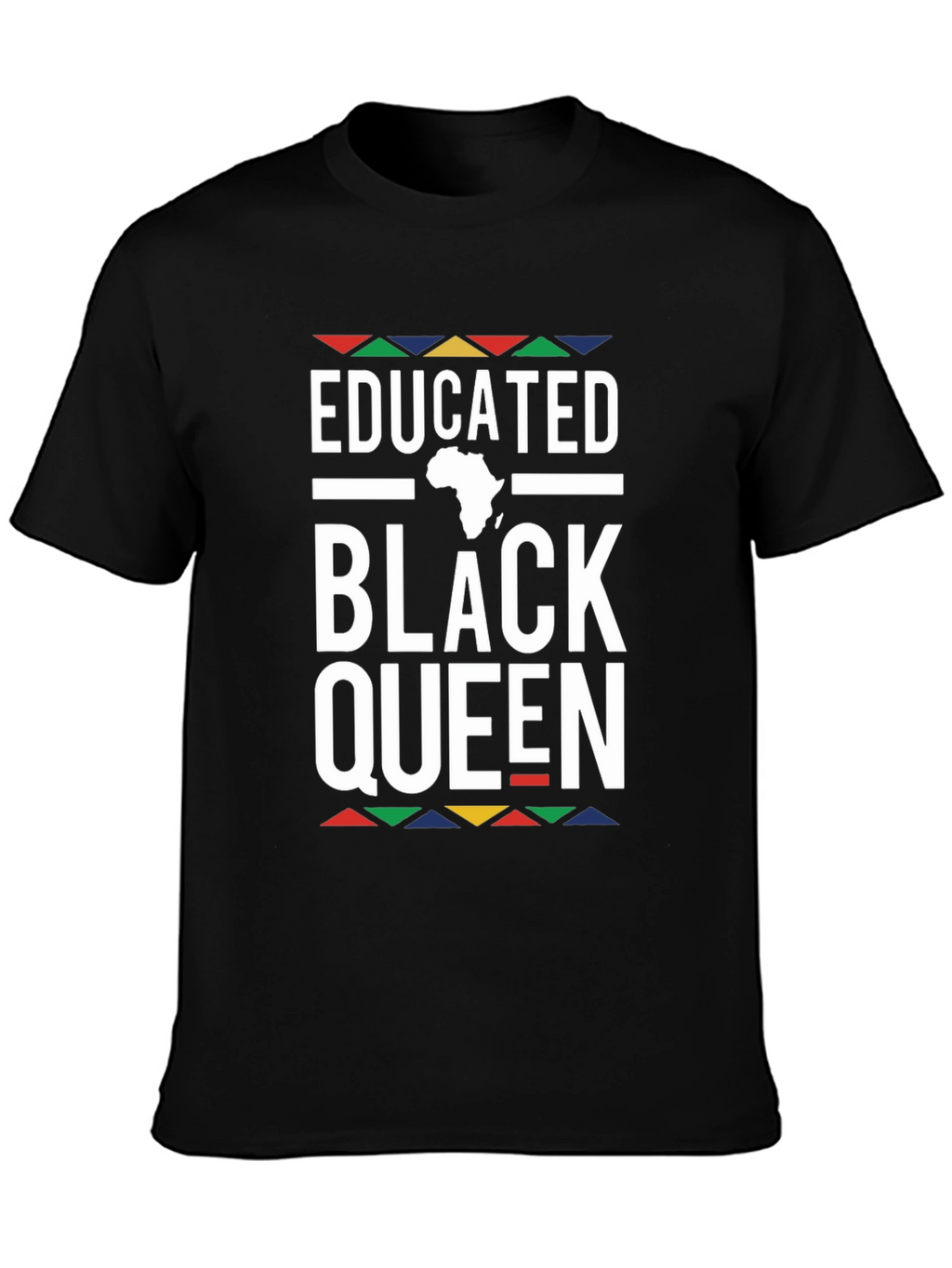 Educated Black Queen Graphic Tee