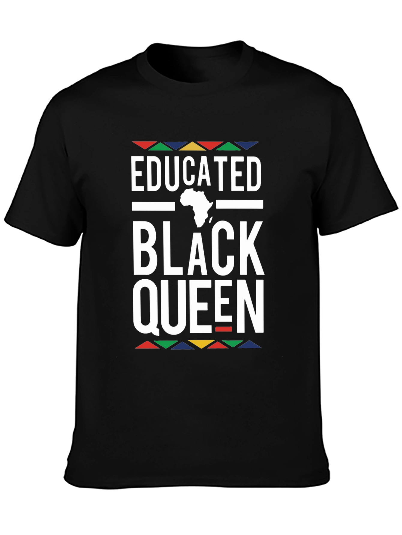 Educated Black Queen Graphic Tee