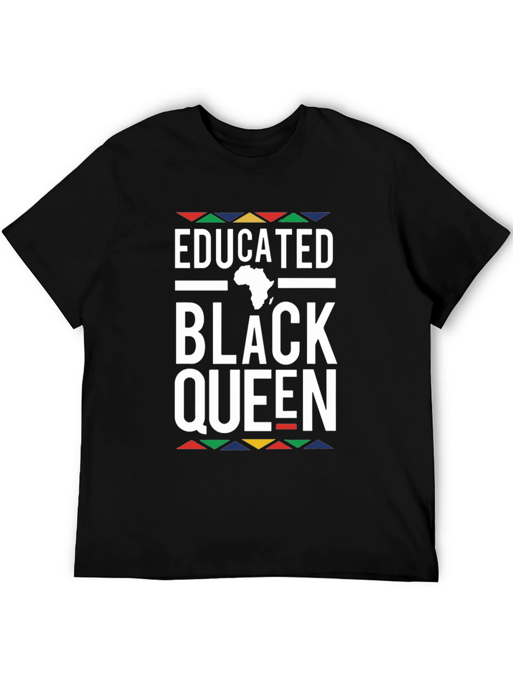 Educated Black Queen Graphic Tee