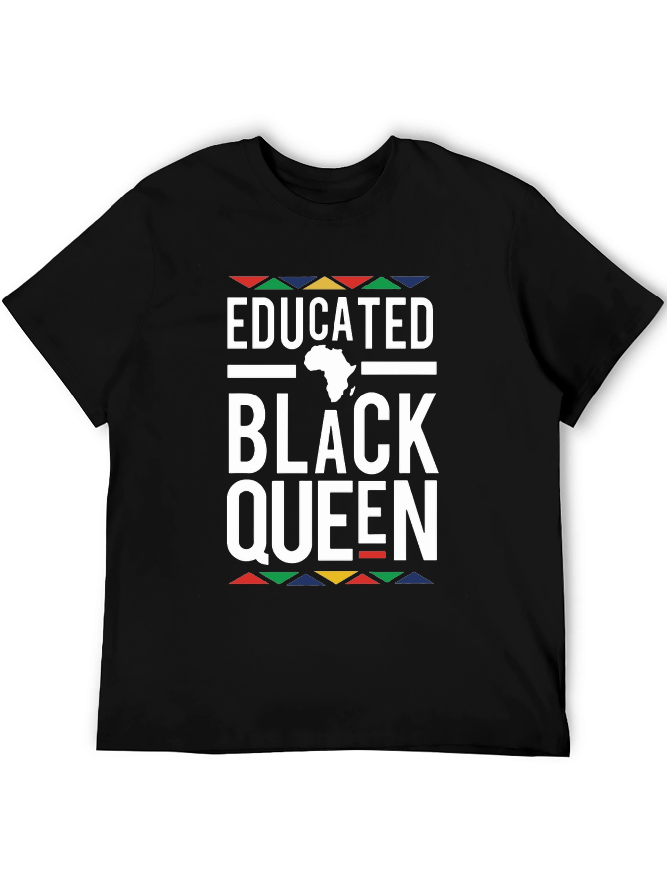 Educated Black Queen Graphic Tee