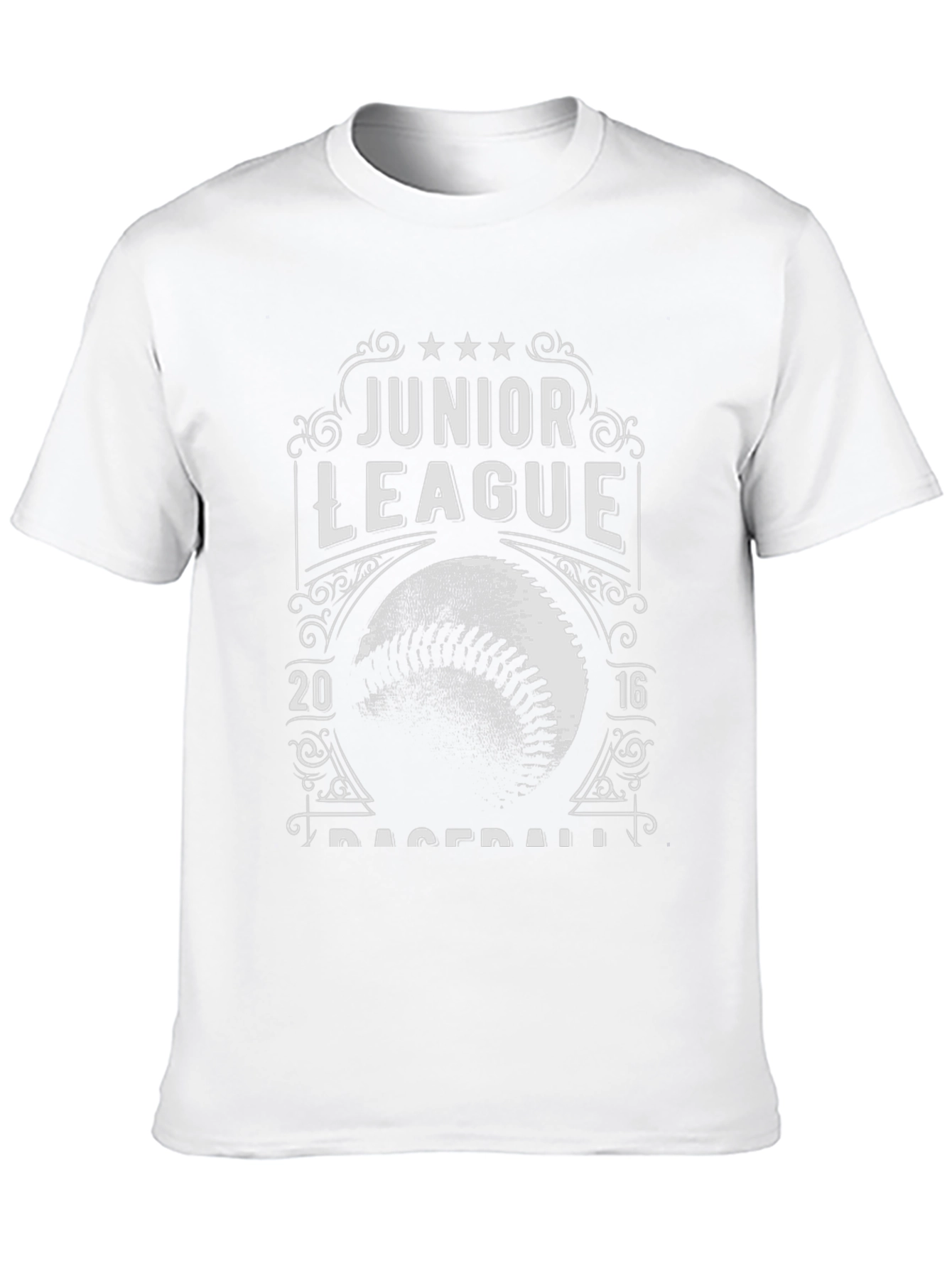 Junior League Baseball Black Graphic T-Shirt