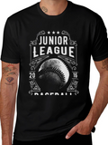 Junior League Baseball Black Graphic T-Shirt