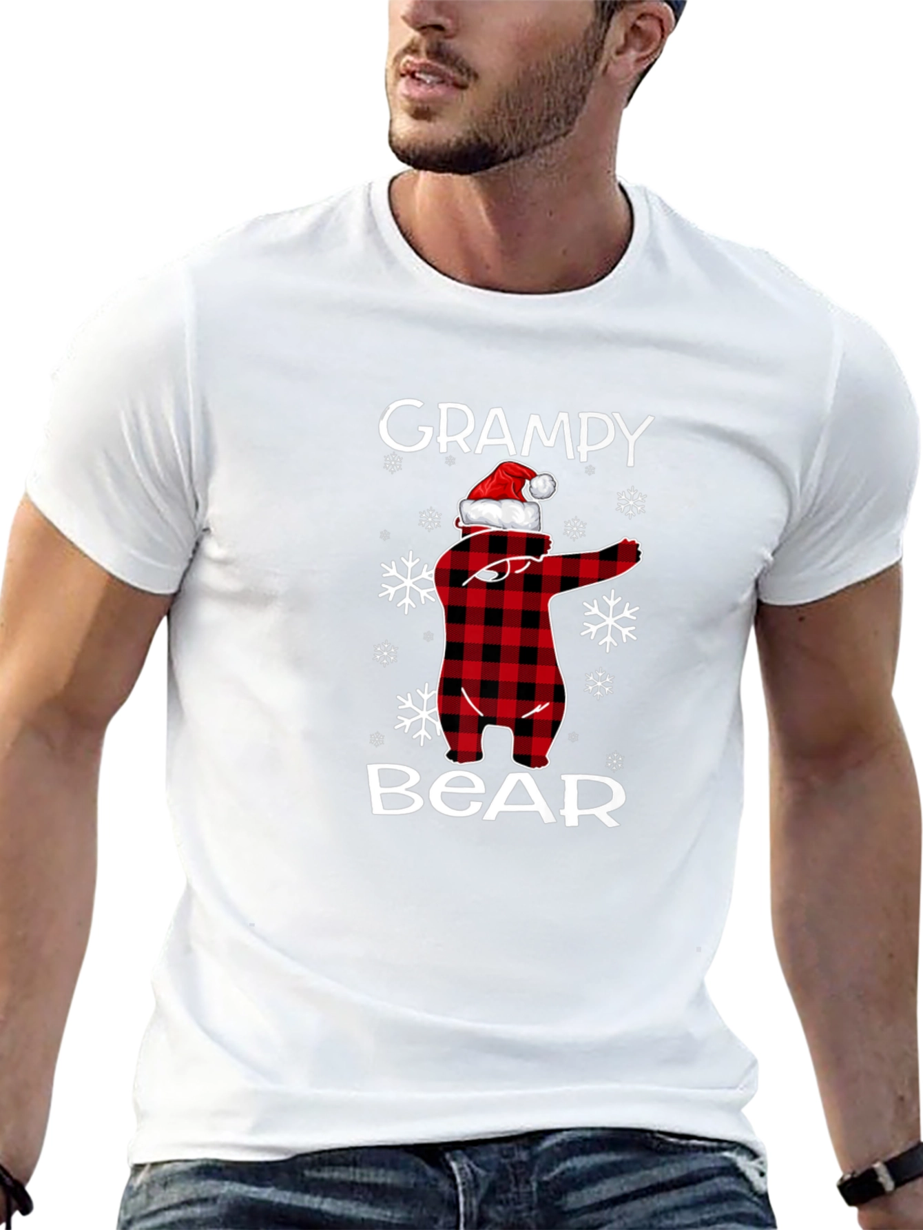 Grampy Bear Christmas T-Shirt