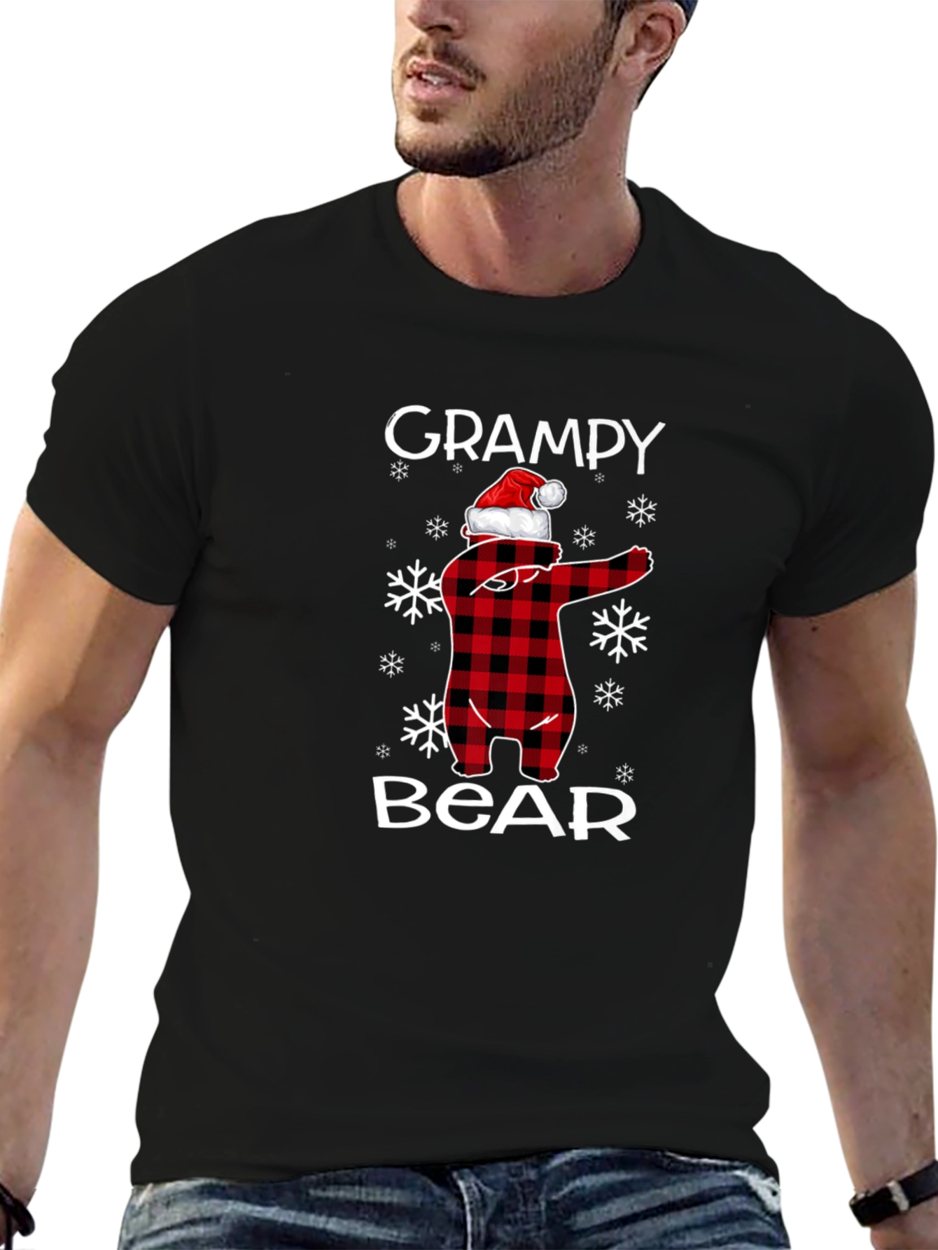 Grampy Bear Christmas T-Shirt