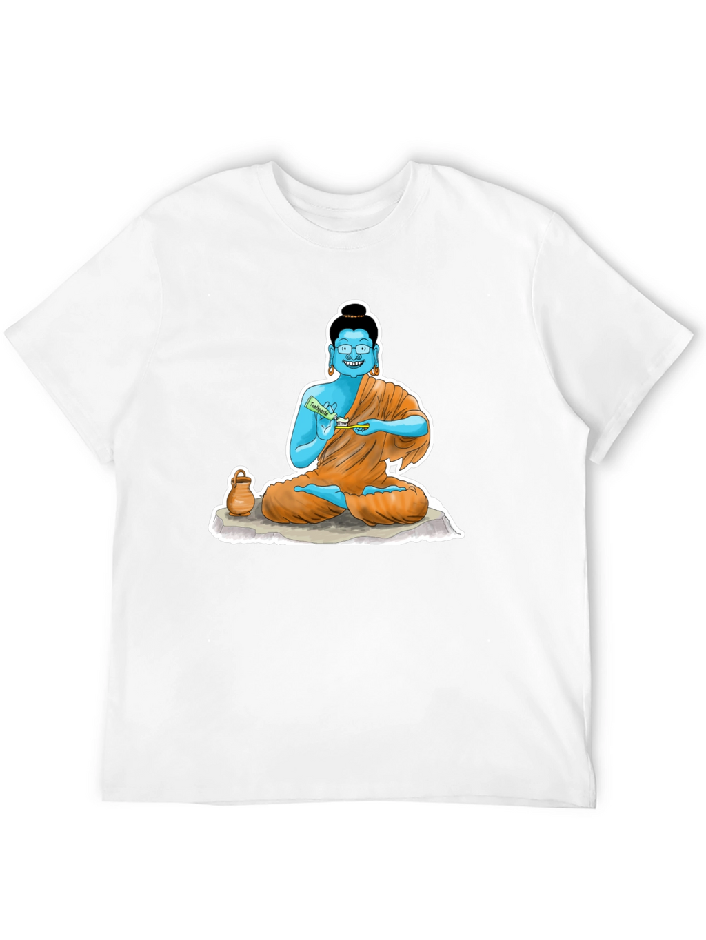 Cartoon Buddha T-Shirt