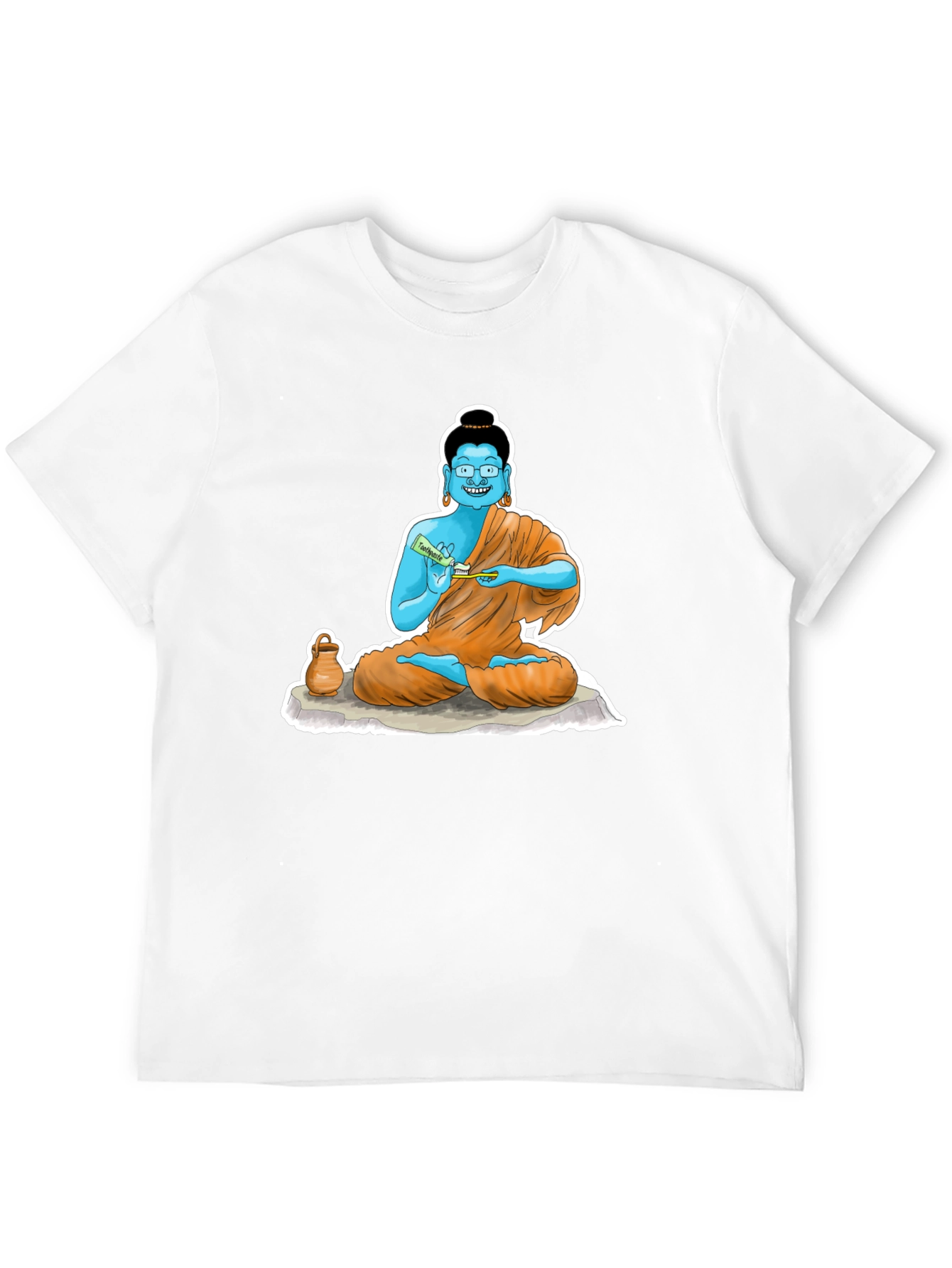 Cartoon Buddha T-Shirt
