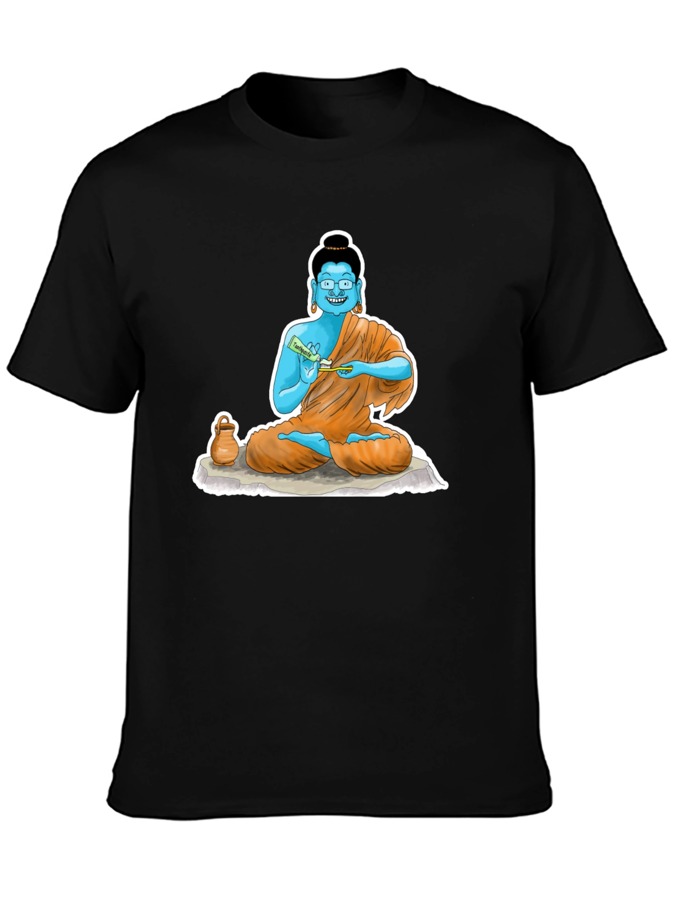 Cartoon Buddha T-Shirt