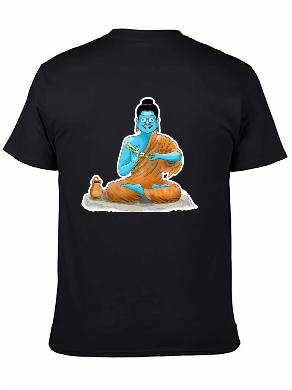 Cartoon Buddha T-Shirt