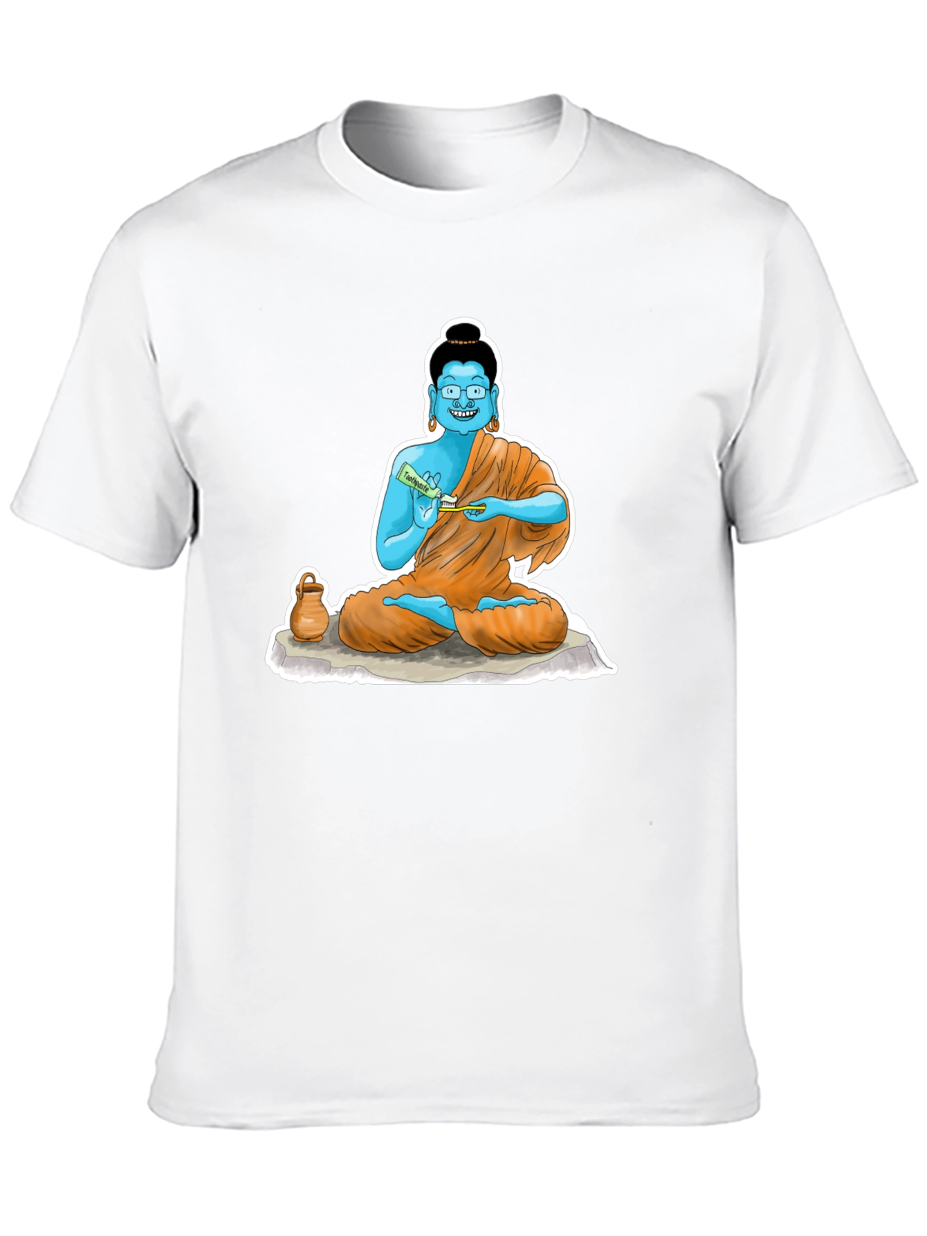 Cartoon Buddha T-Shirt