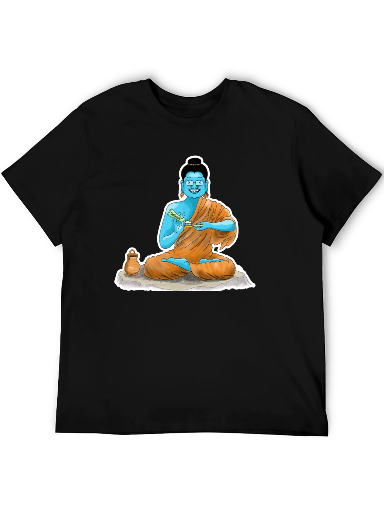 Cartoon Buddha T-Shirt
