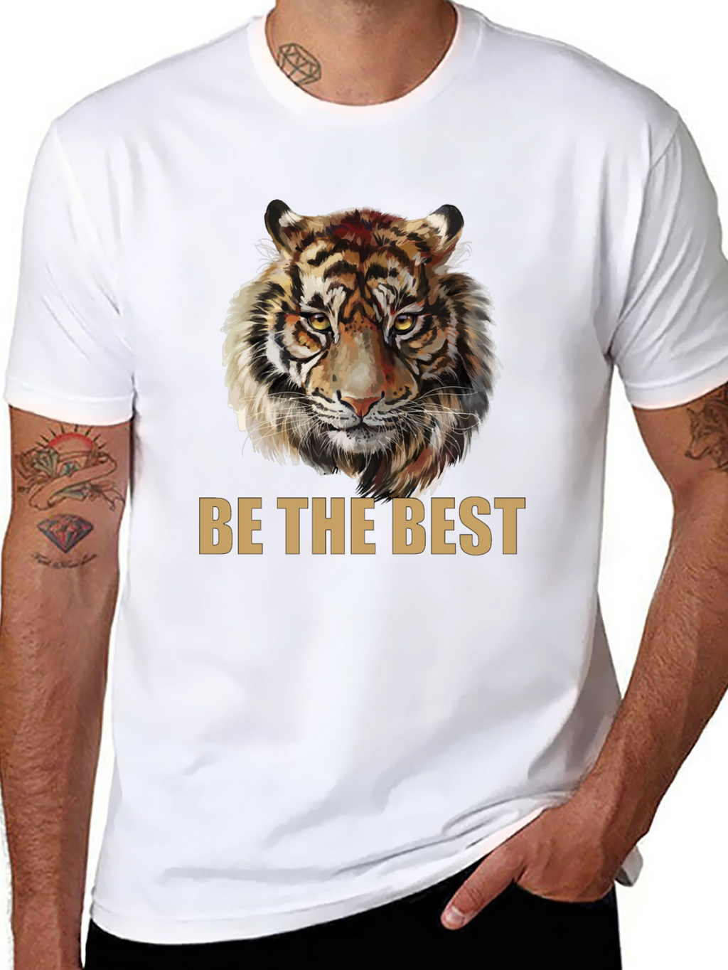 Be The Best Tiger Graphic Tee