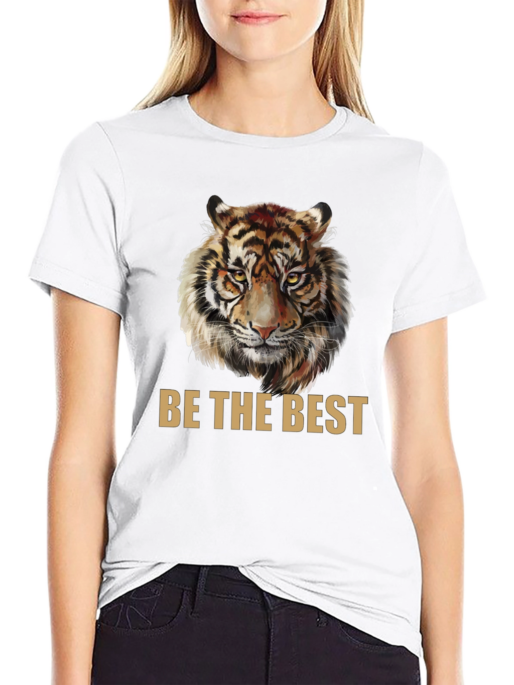 Be The Best Tiger Graphic Tee