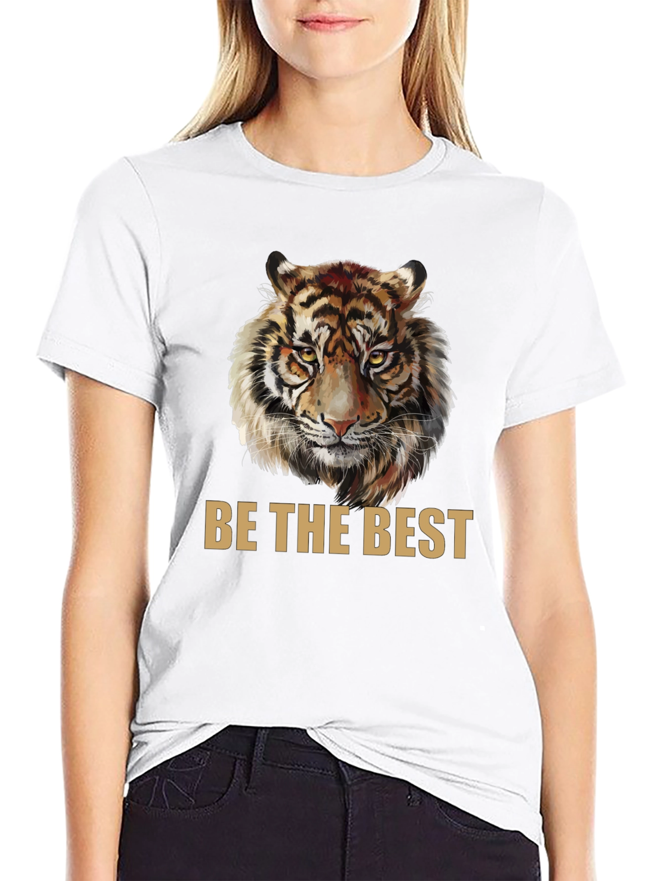 Be The Best Tiger Graphic Tee