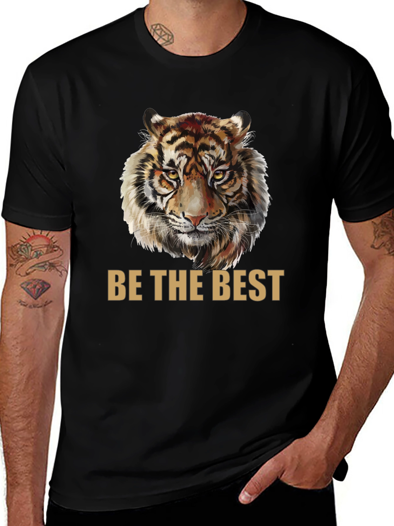 Be The Best Tiger Graphic Tee