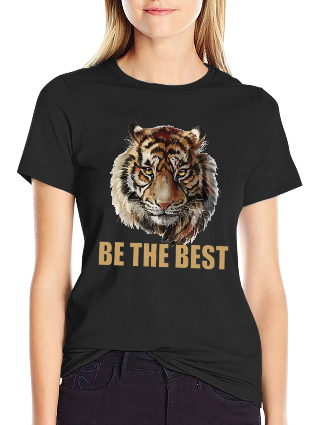 Be The Best Tiger Graphic Tee