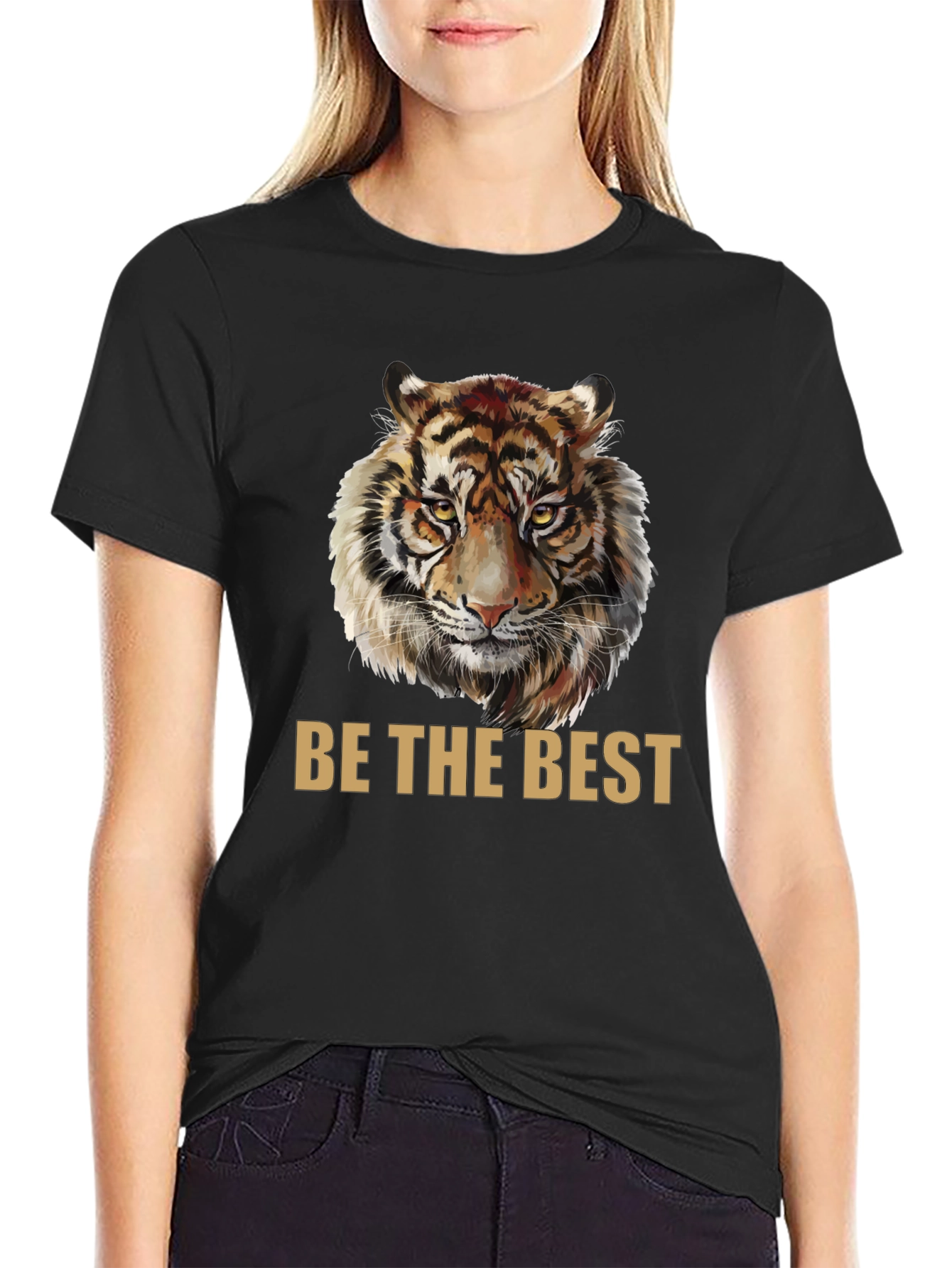 Be The Best Tiger Graphic Tee