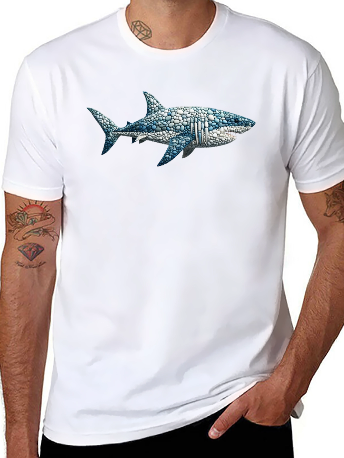 Shark Graphic T-Shirt - Unique Design