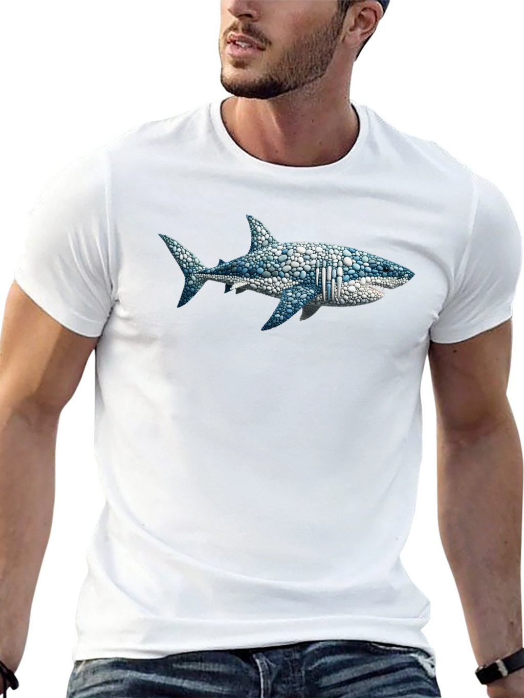 Shark Graphic T-Shirt - Unique Design