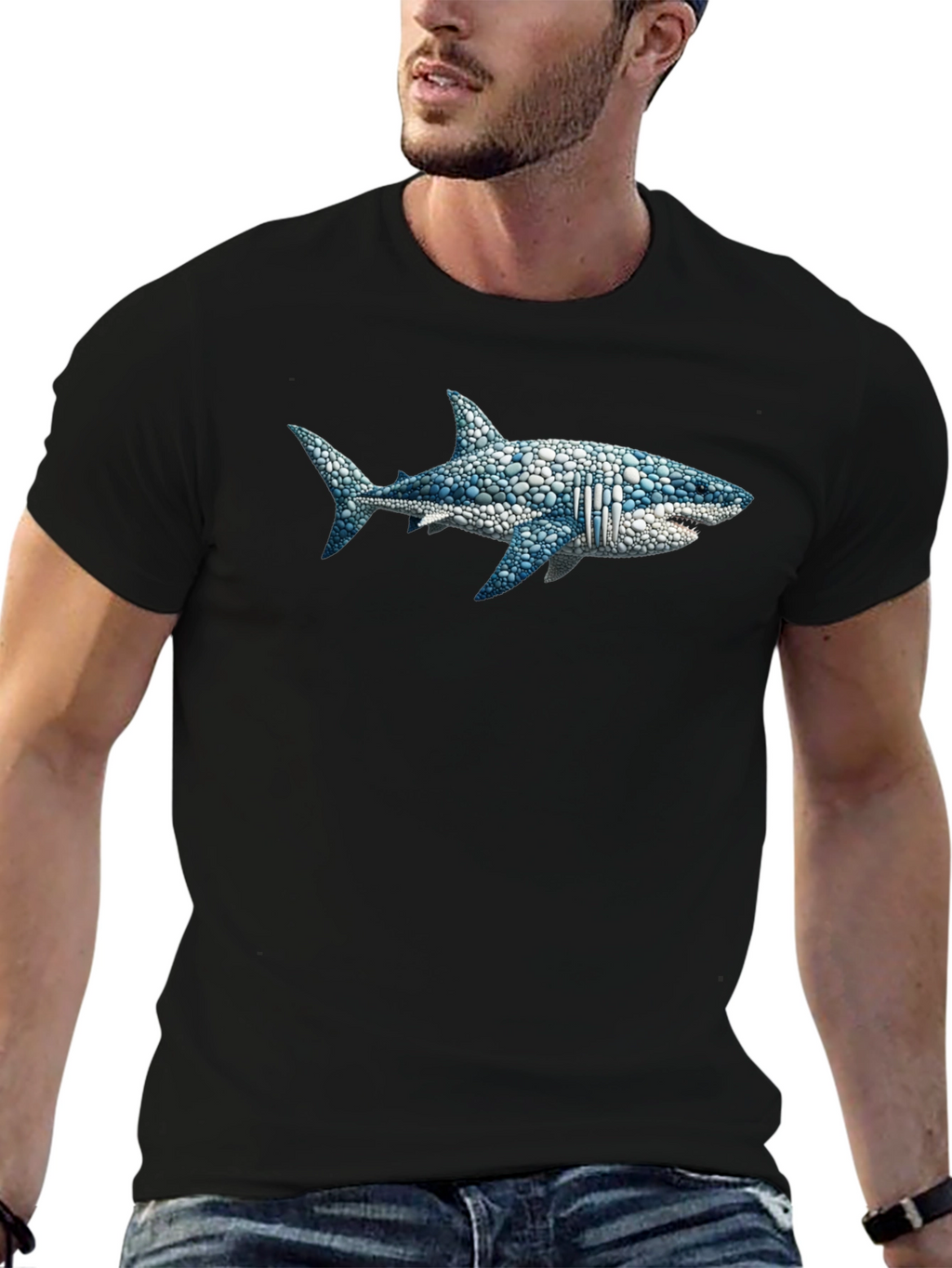 Shark Graphic T-Shirt - Unique Design