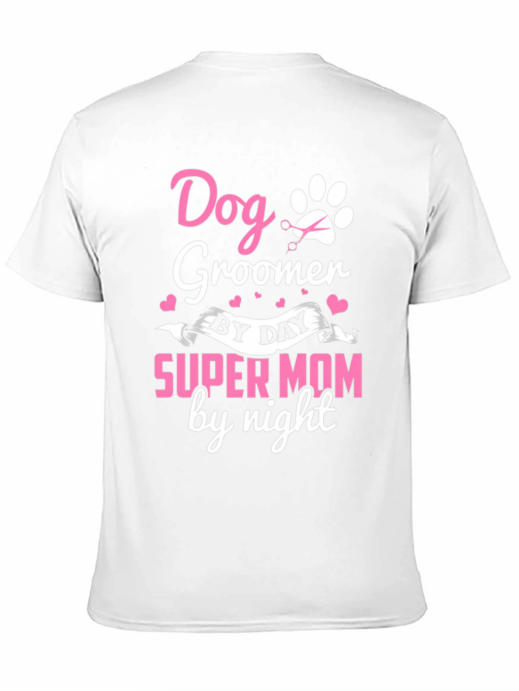 Dog Groomer Super Mom T-Shirt