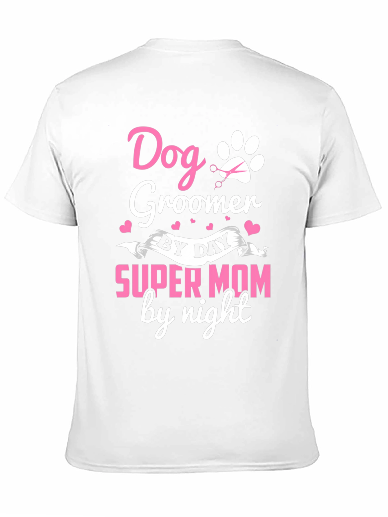 Dog Groomer Super Mom T-Shirt