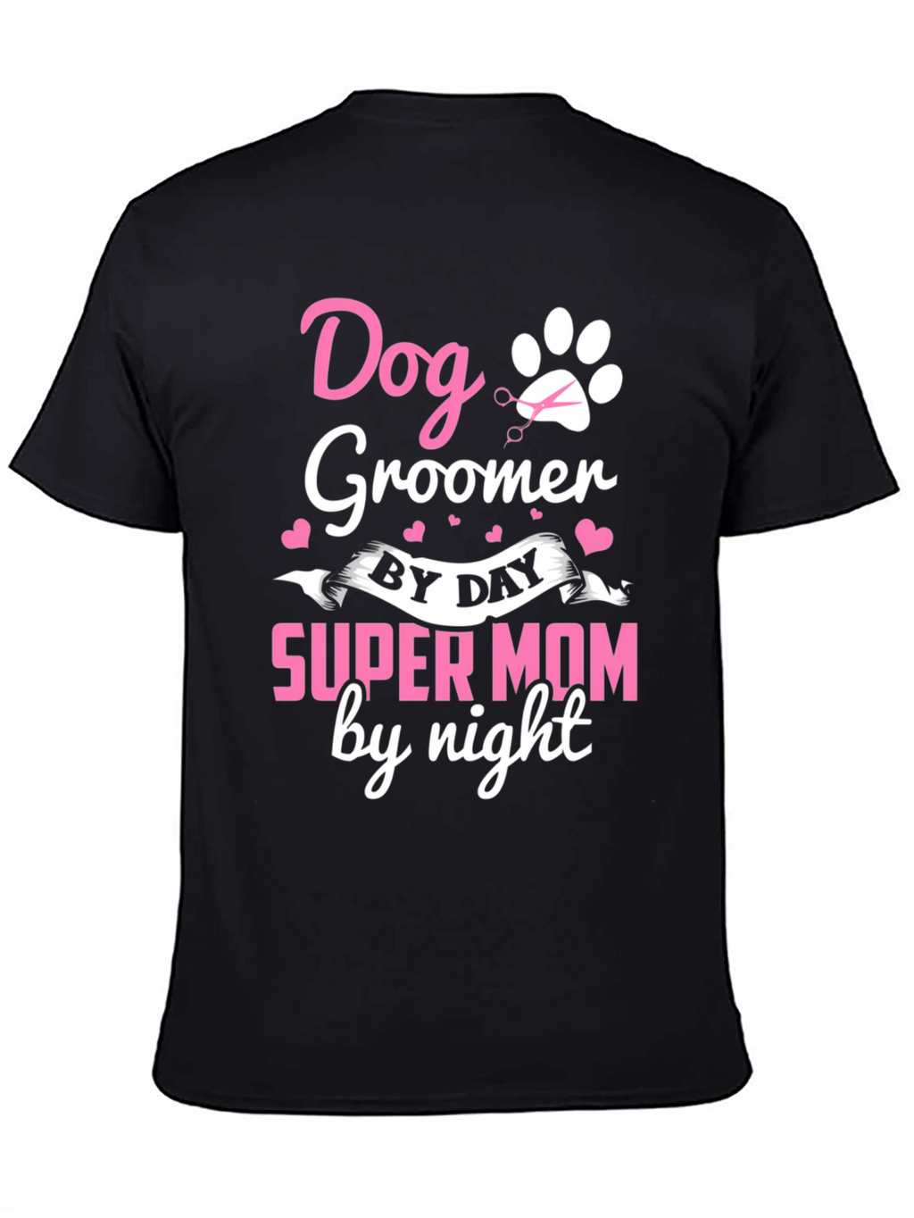 Dog Groomer Super Mom T-Shirt