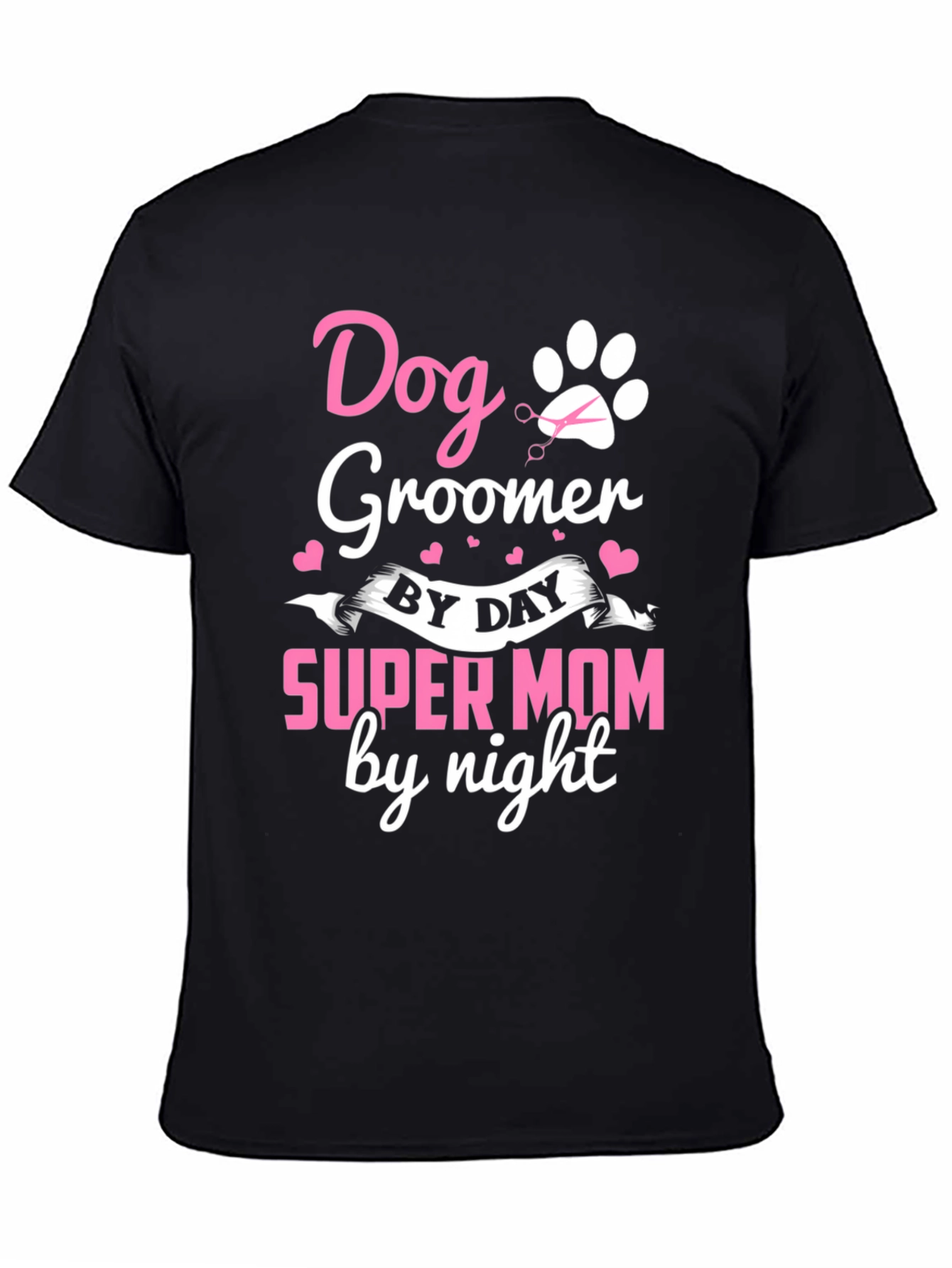 Dog Groomer Super Mom T-Shirt