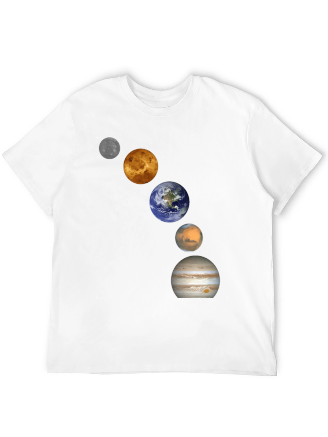 Planets Graphic Tee - Space Lovers T-Shirt