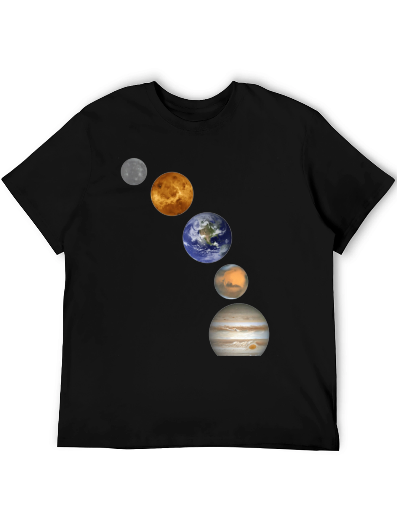 Planets Graphic Tee - Space Lovers T-Shirt