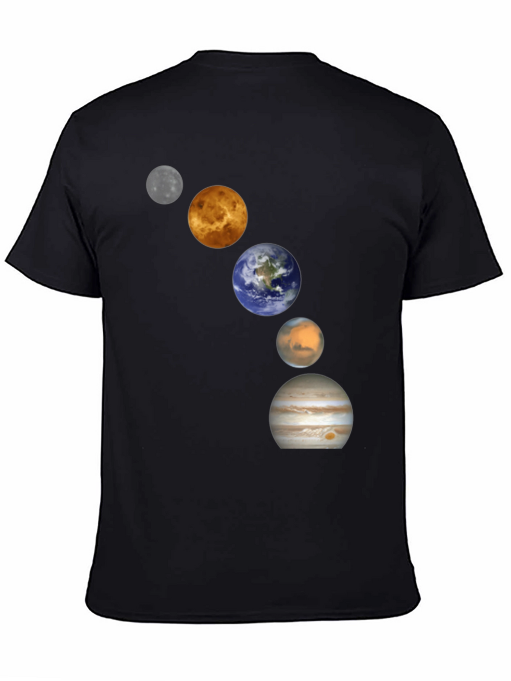 Planets Graphic Tee - Space Lovers T-Shirt