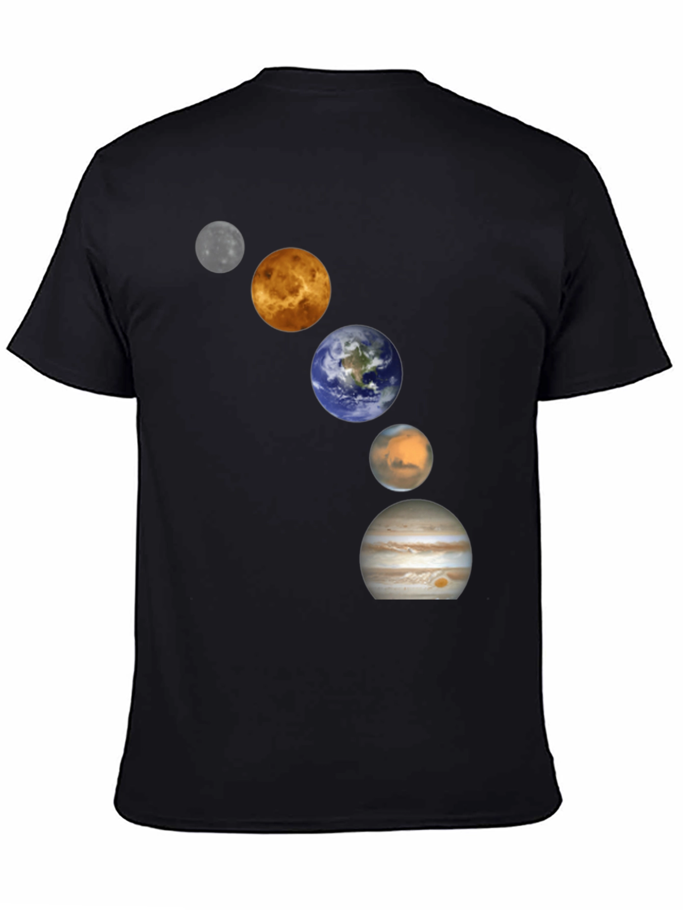 Planets Graphic Tee - Space Lovers T-Shirt