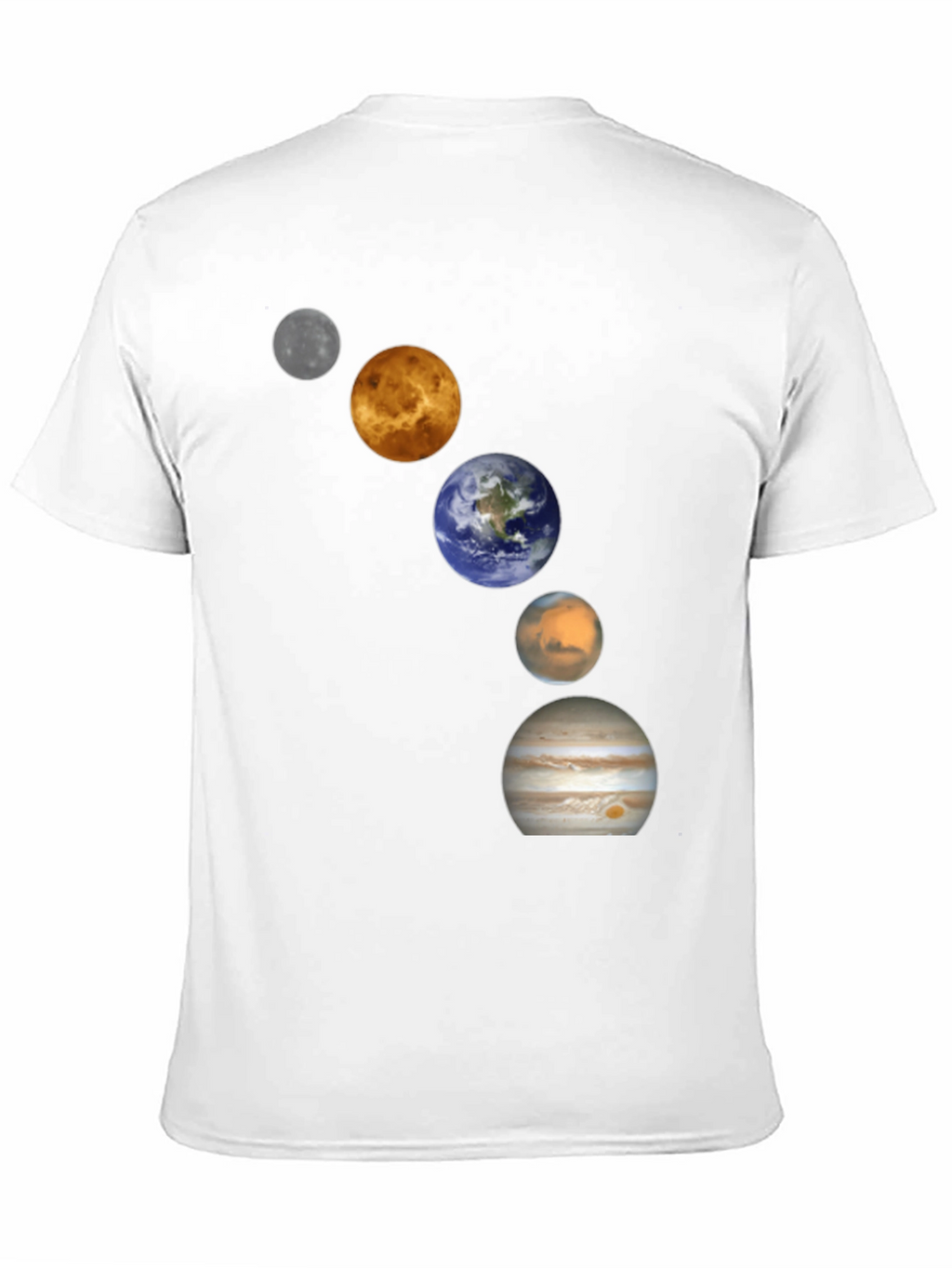 Planets Graphic Tee - Space Lovers T-Shirt