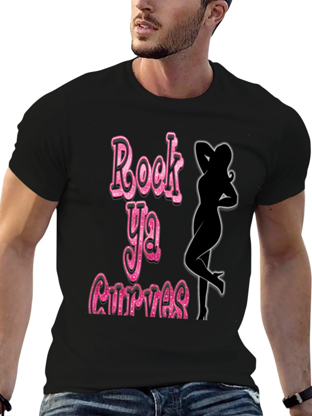 Rock Ya Curves Graphic T-Shirt