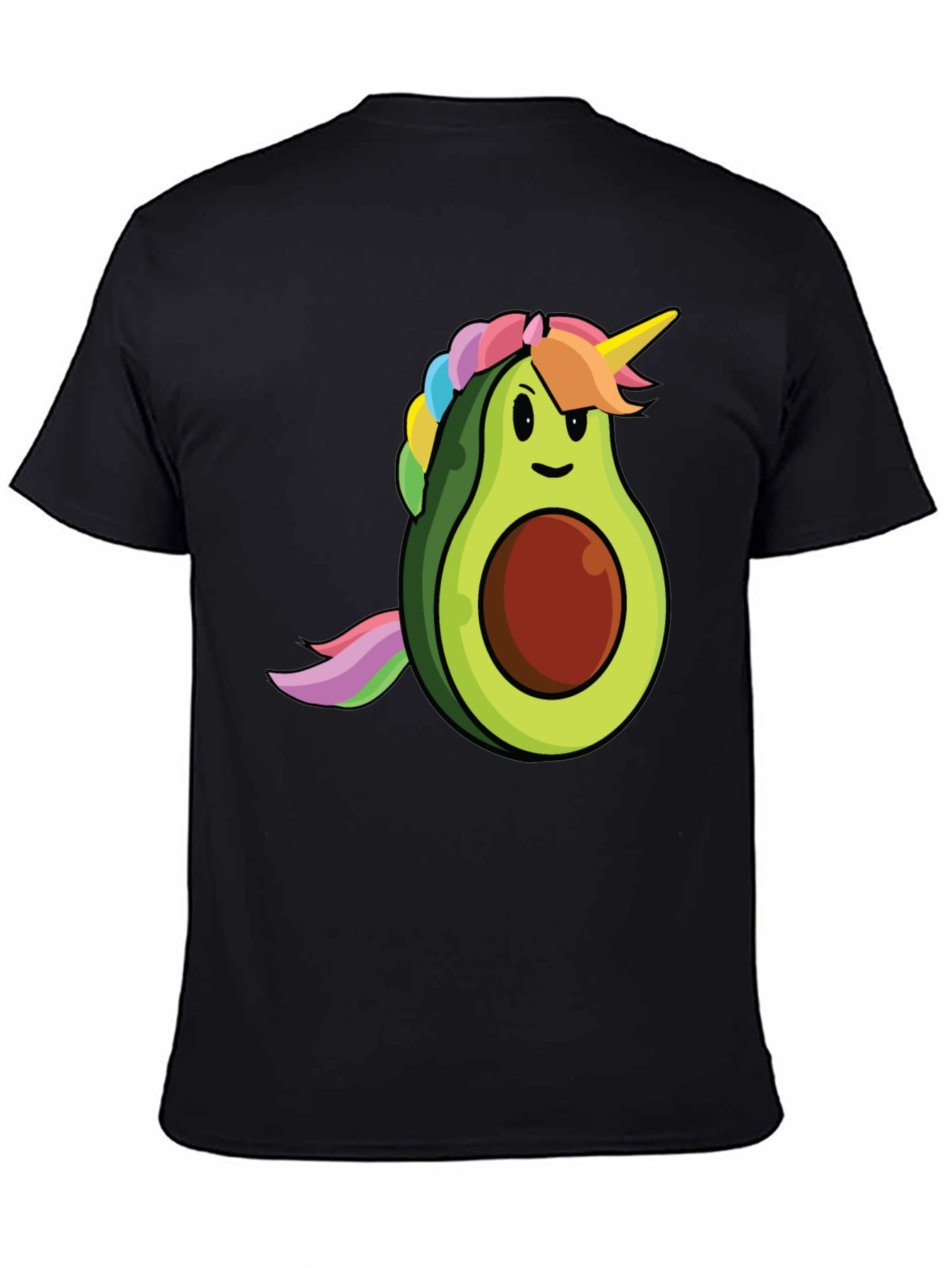 Avocado Unicorn Graphic Tee - Fun Novelty T-Shirt
