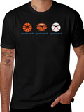 Sports Geek T-Shirt: Basketball Football Baseball Tee