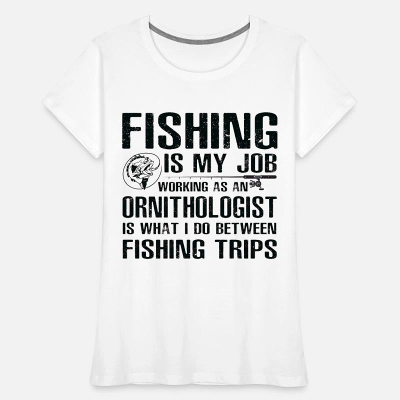 Ornithologist Funny Fishing