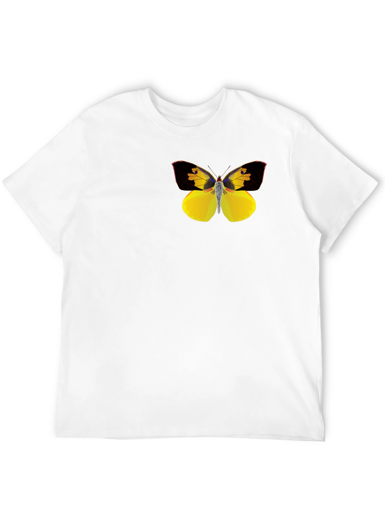 Butterfly Graphic Black T-Shirt