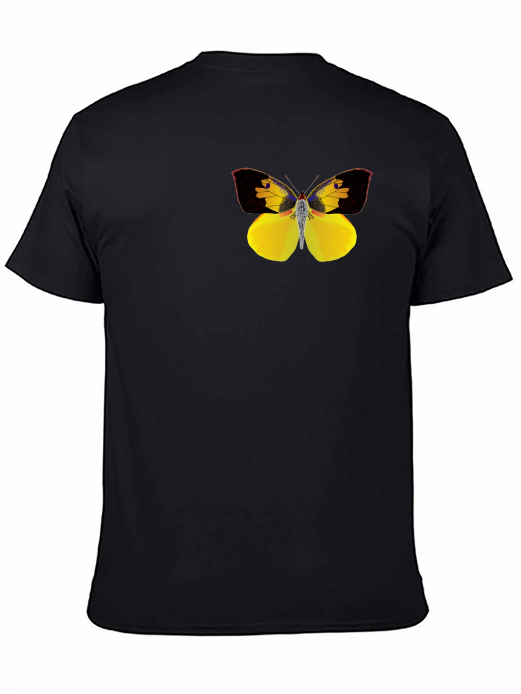 Butterfly Graphic Black T-Shirt
