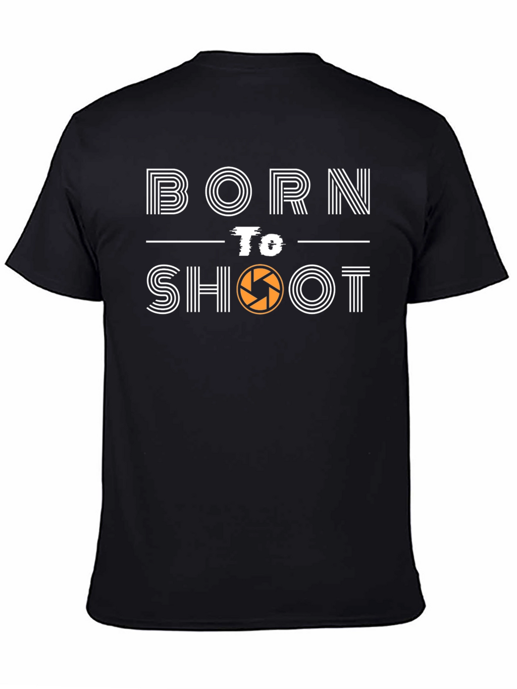 Born to Shoot Black Graphic Tee