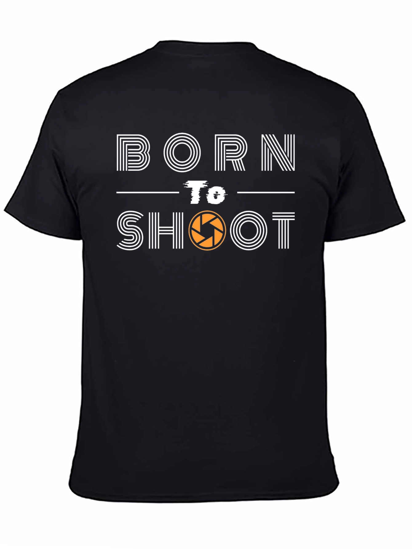 Born to Shoot Black Graphic Tee