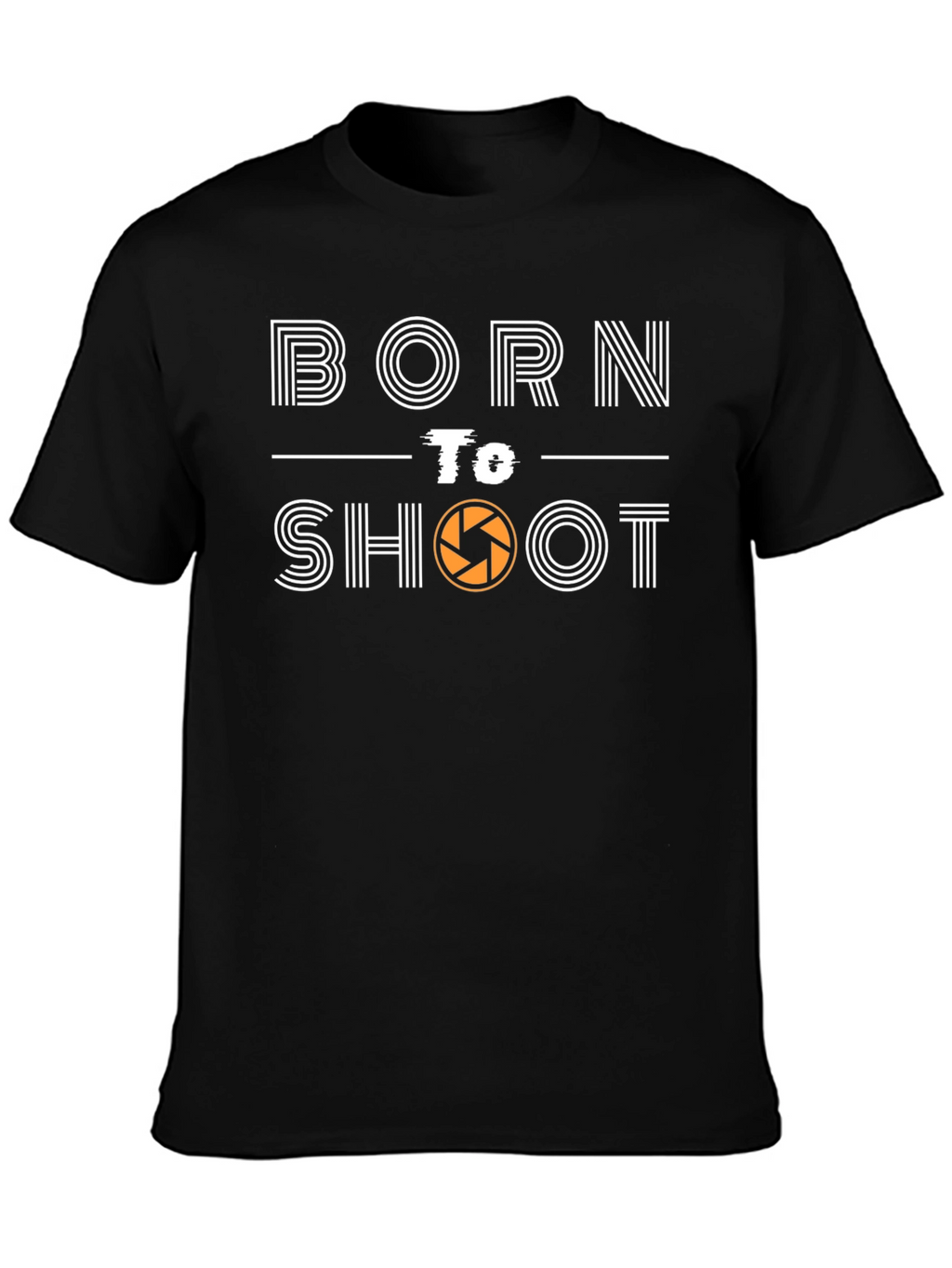 Born to Shoot Black Graphic Tee